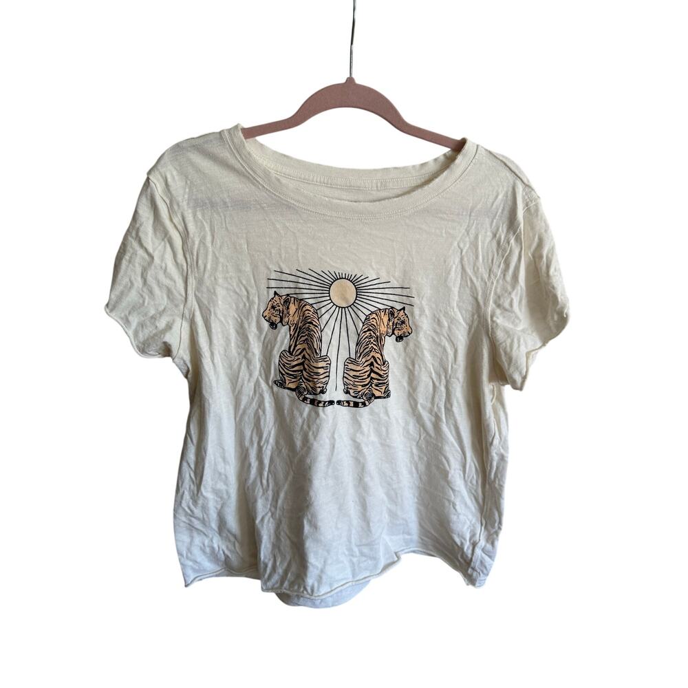 Real Fun, Wow! Tiger Graphic Tee from Anthropologie